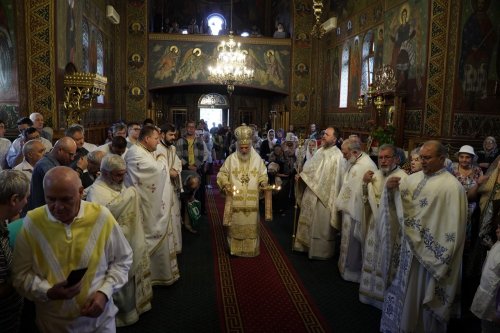 Sfântul Dionisie Exiguul cinstit în biserica sa din Galați