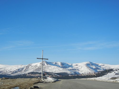 Zăpadă pe Transalpina