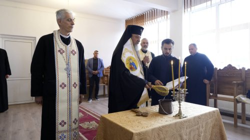 Binecuvântare arhierească la Liceul Teologic din Făgăraș