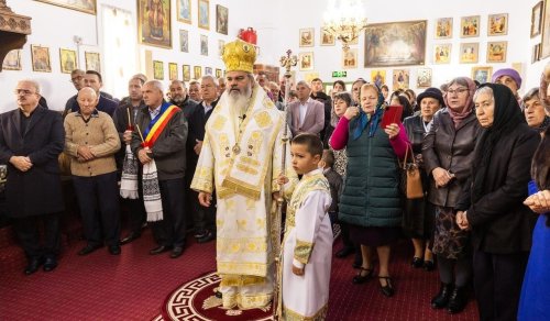 Binecuvântarea lucrărilor de la biserica din Bogești, Vaslui