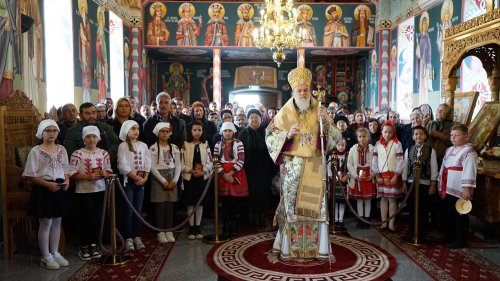 Hramul unei mănăstiri din Bărăgan