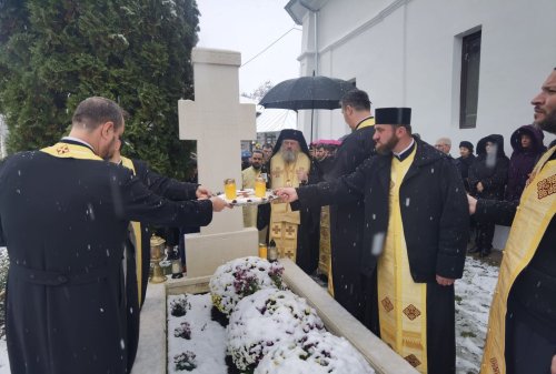 Mitropolitul Pimen Georgescu comemorat în satul natal din Prahova