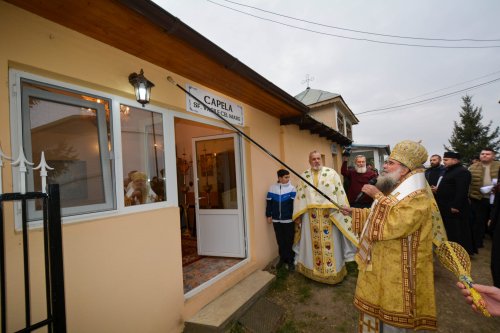 O nouă capelă mortuară la o parohie din județul Olt