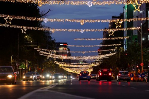 Lumini festive în București