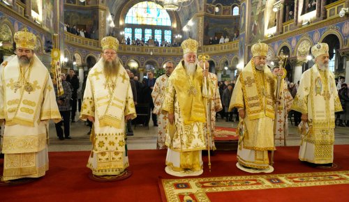 Sobor de arhierei la hramul Catedralei Mitropolitane din Sibiu