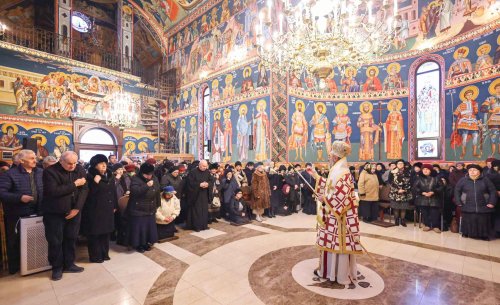 Hramul unei biserici noi din orașul Buzău