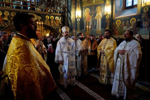 Slujire arhierească în Parohia Voinești, județul Iași