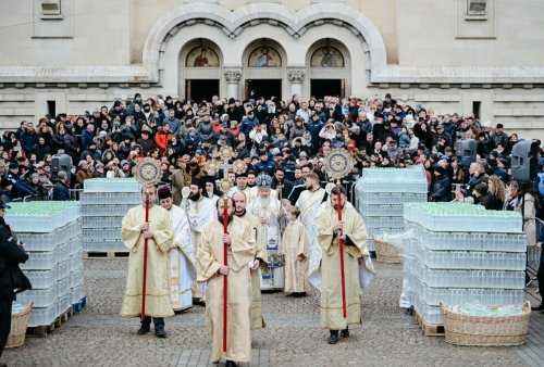 Prăznuirea Bobotezei și Sfințirea cea mare a apei la Catedrala Mitropolitană din Cluj‑Napoca