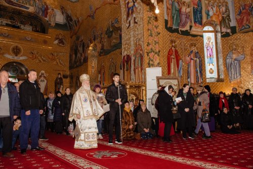 Moment de rugăciune și binecuvântare la Mănăstirea Cocoș