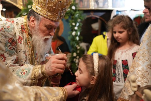 Sărbătoare la o parohie din Slobozia