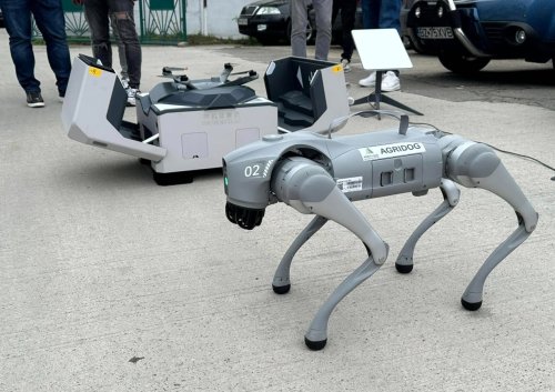 Robot de inspectare în teren a sănătății culturilor