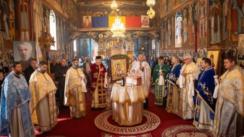 Prăznuirea Sfântului Simeon Noul Teolog în biserica sa din Mănăstirea Cașin