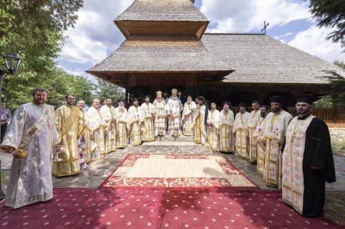 Înnoirea bisericii istorice aduse din Transilvania în județul Prahova