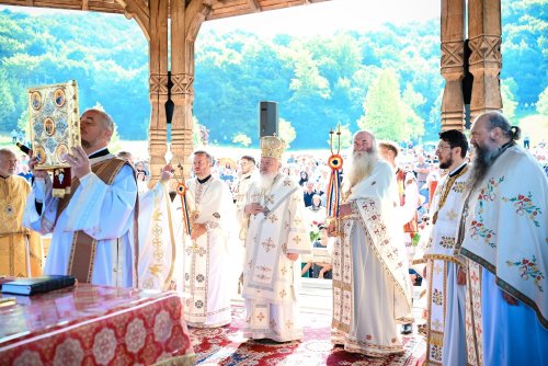 Hramul mănăstirii de la Nușeni, judeţul Bistriţa‑Năsăud