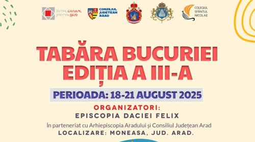 „Tabăra bucuriei” pentru tineri români din Serbia