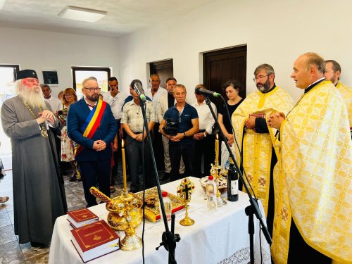 Sfințirea noii capele a Parohiei Traian Vuia din Timiș