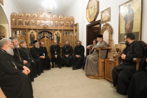 Clerici din Arhiepiscopia Iașilor în vizită la Chișinău