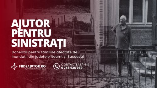 Donează pentru familiile afectate de inundații!