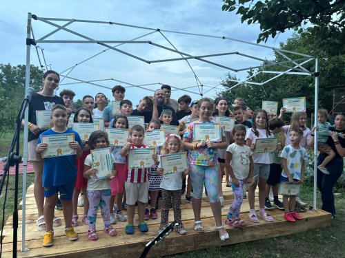 Tabără de vară la Parohia Bucovăț din Banat