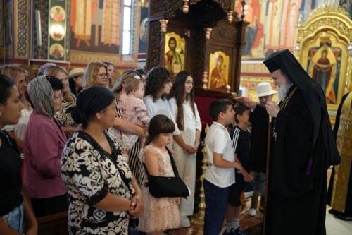 Slujire arhierească la Catedrala Episcopală din Slobozia