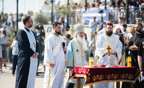 Ziua Marinei Române la malul Mării Negre