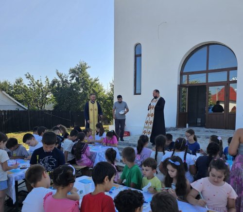 Școala de vară „Timpul copilăriei în biserica satului”