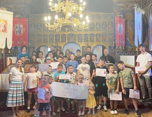 „Școala de vară în tinda Bisericii” la Lunca Moților, Hunedoara