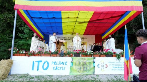 Întâlnirea Tinerilor Ortodocși din Arhiepiscopia Sibiului la Vama Buzăului