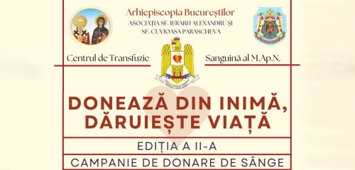 Campanie de donare de sânge în Capitală