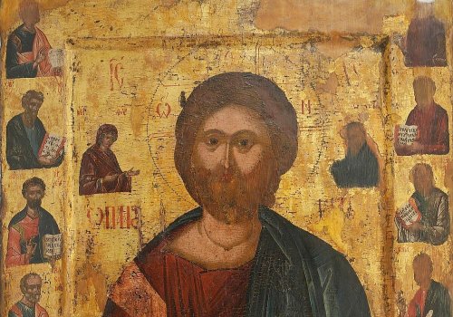 Icoană Deisis rară, în patrimoniul Muzeului Național de Artă