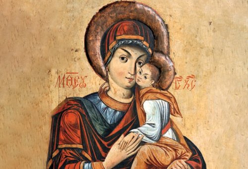 Icoana „Dulcea Sărutare” la Biserica „Sfântul Ioan”- Moși din Capitală 