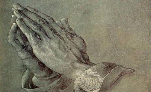 Mâini în rugăciune