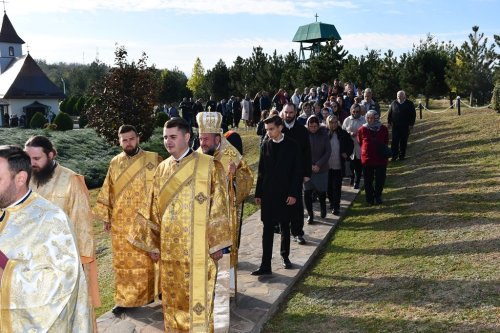 Moment de sărbătoare la Mănăstirea Brebu din Banat