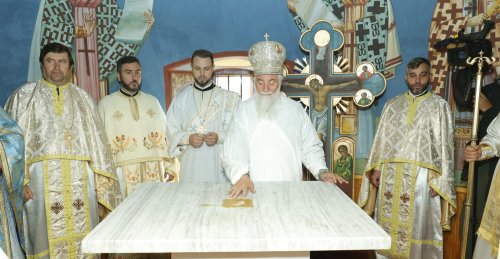 Veșmântul harului pentru o biserică din Dolj