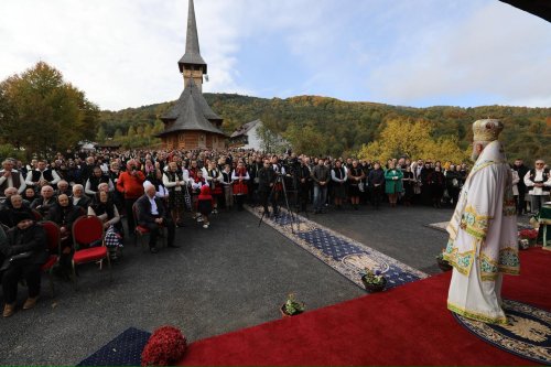 Târnosirea bisericii Schitului „Sfânta Cuvioasă Parascheva” din Strâmtura, Maramureş