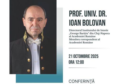 Conferință despre Ioan Slavici