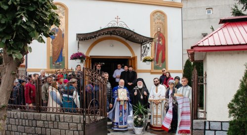 Binecuvântarea noilor lucrări realizate la o biserică tulceană