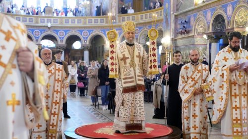 Popas de rugăciune la Catedrala Mitropolitană din Sibiu