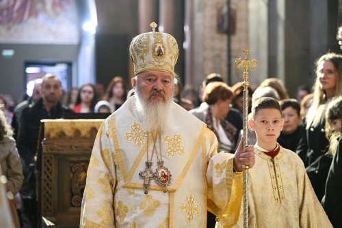 Slujire arhierească la Catedrala Mitropolitană din Cluj-Napoca