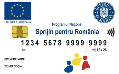 Prima plată prin cardurile de alimente