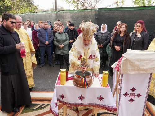 Binecuvântarea capelei Spitalului CFR din orașul Galaţi