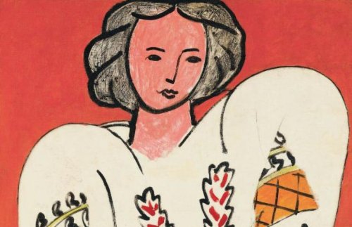 Tabloul „La Blouse Roumaine”, expus la MNAR