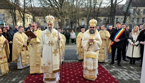 Noua biserică din incinta Spitalului Municipal Târnăveni a fost târnosită