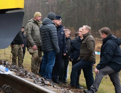 Sabotaj la calea ferată poloneză