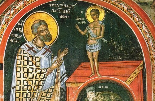 Sf. Sfinţiţi Mc. Clement, Episcopul Romei, şi Petru, Episcopul Alexandriei