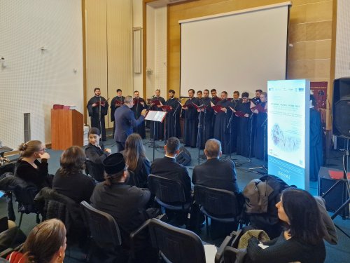 Grupul psaltic „Psalmodia” la Biblioteca Națională a României