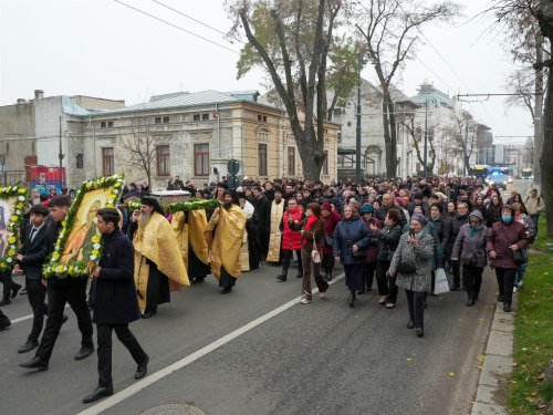Procesiunea „Călători pe cărările sfinţilor” la Galaţi