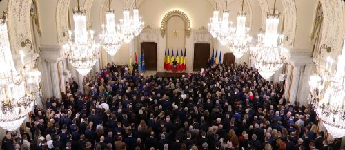 Recepţie la Palatul Cotroceni cu ocazia Zilei Naţionale