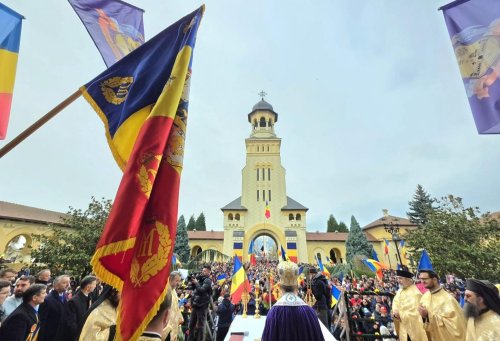 Ziua Națională a României, sărbătorită la Catedrala Încoronării din Alba Iulia