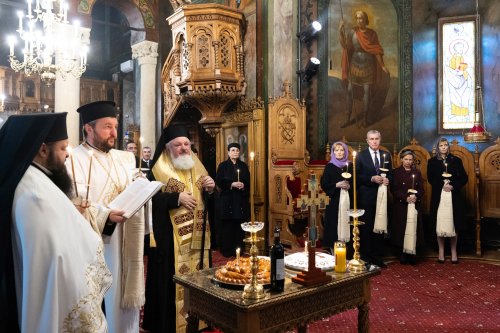 Pomenirea Regelui Mihai al României la Mănăstirea Antim 